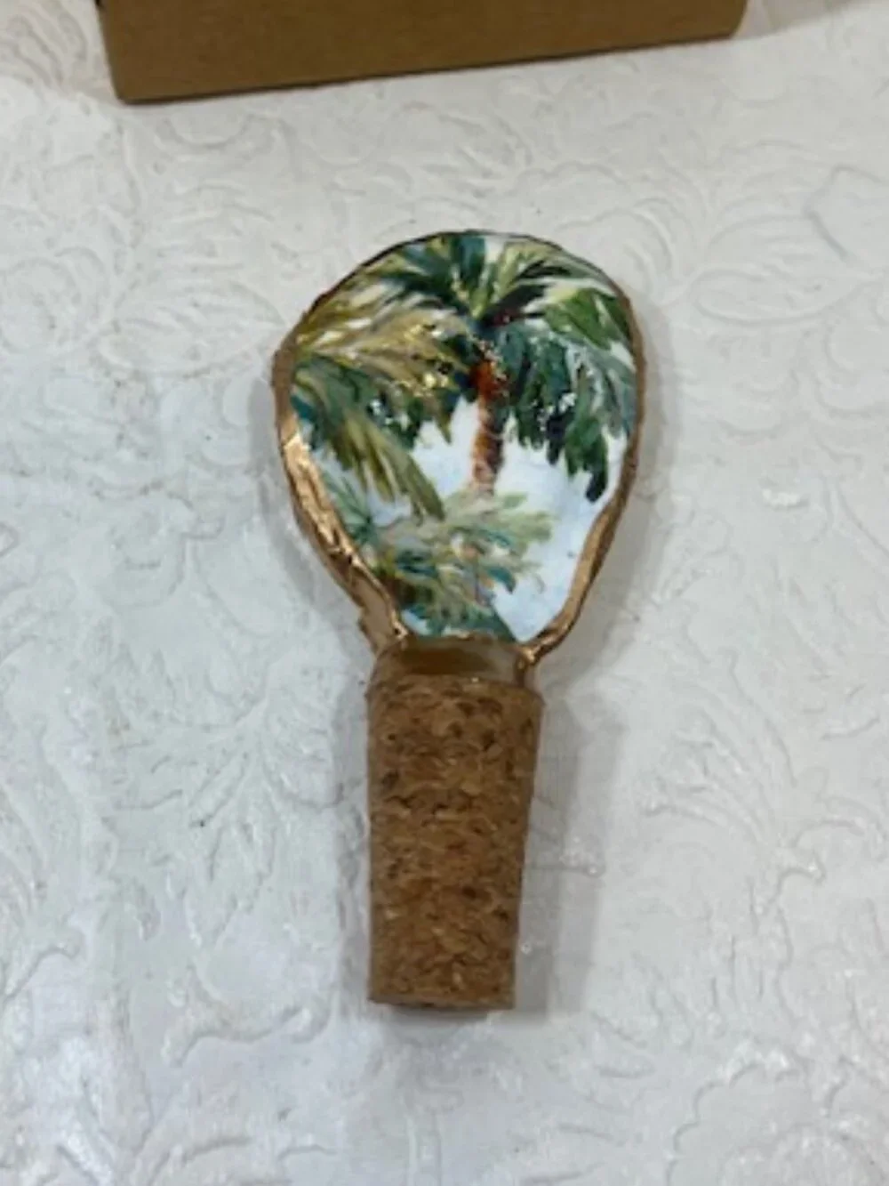 Handcrafted natural decoupage